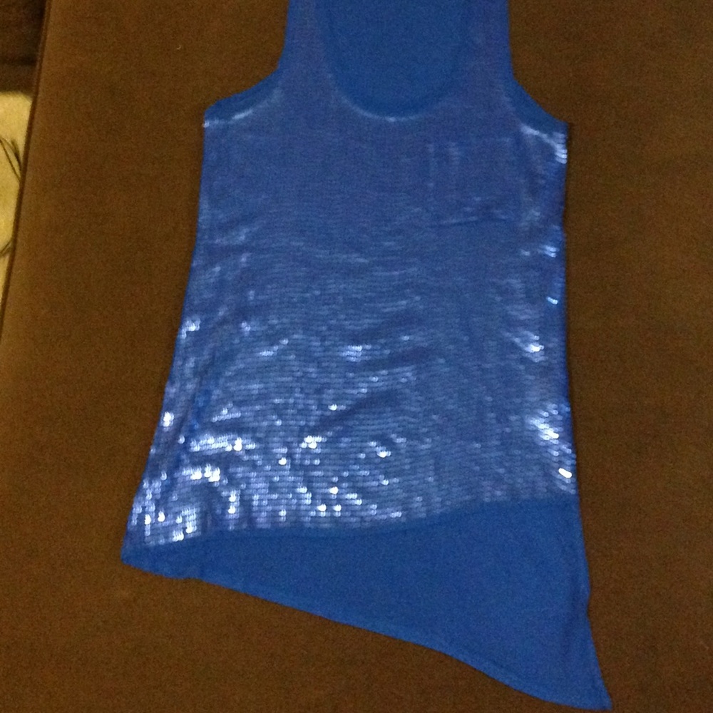 DKNY Sequined Tank Top